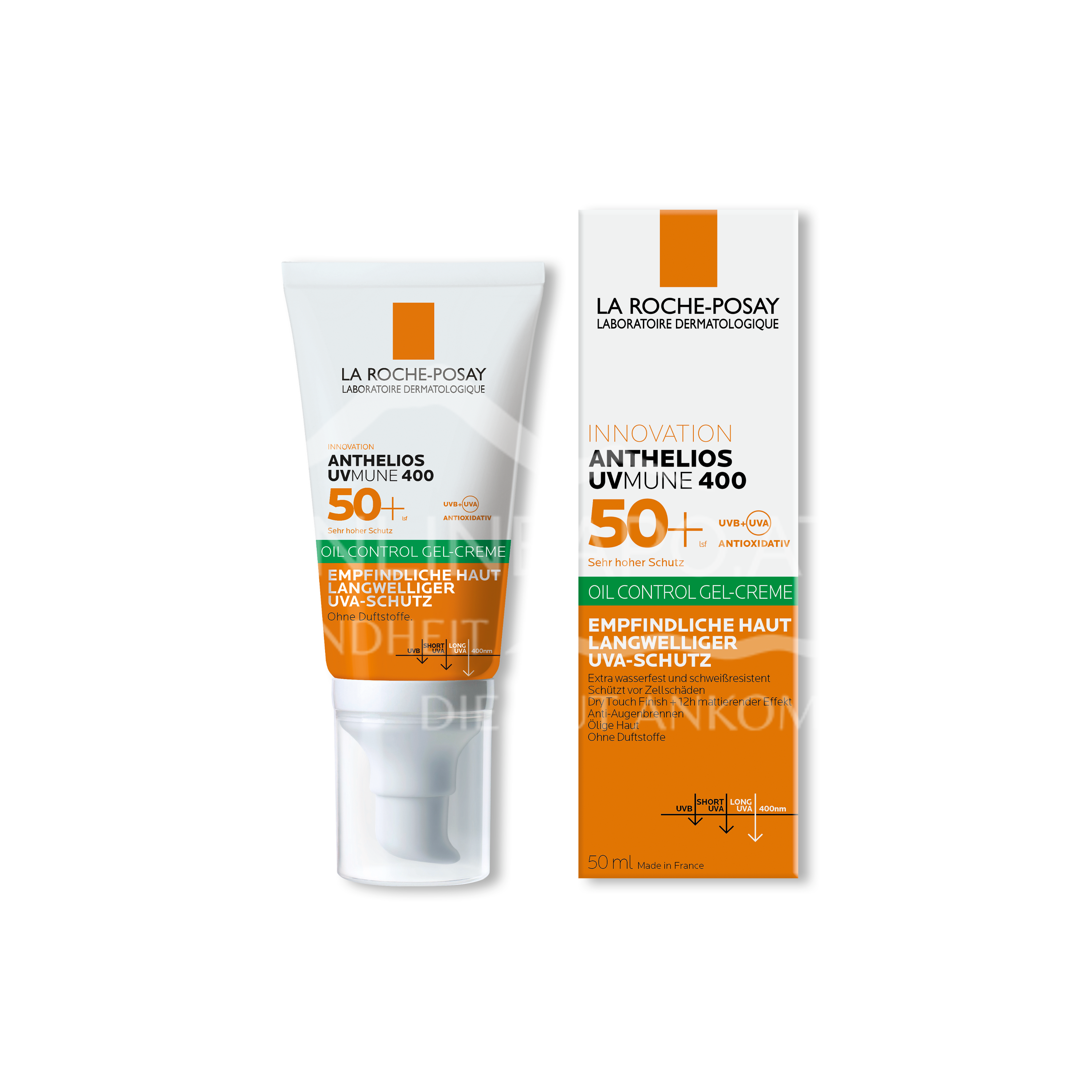 La Roche Posay Anthelios UV Mune 400 Oil Control Gel-Creme Sonnengel LSF50+