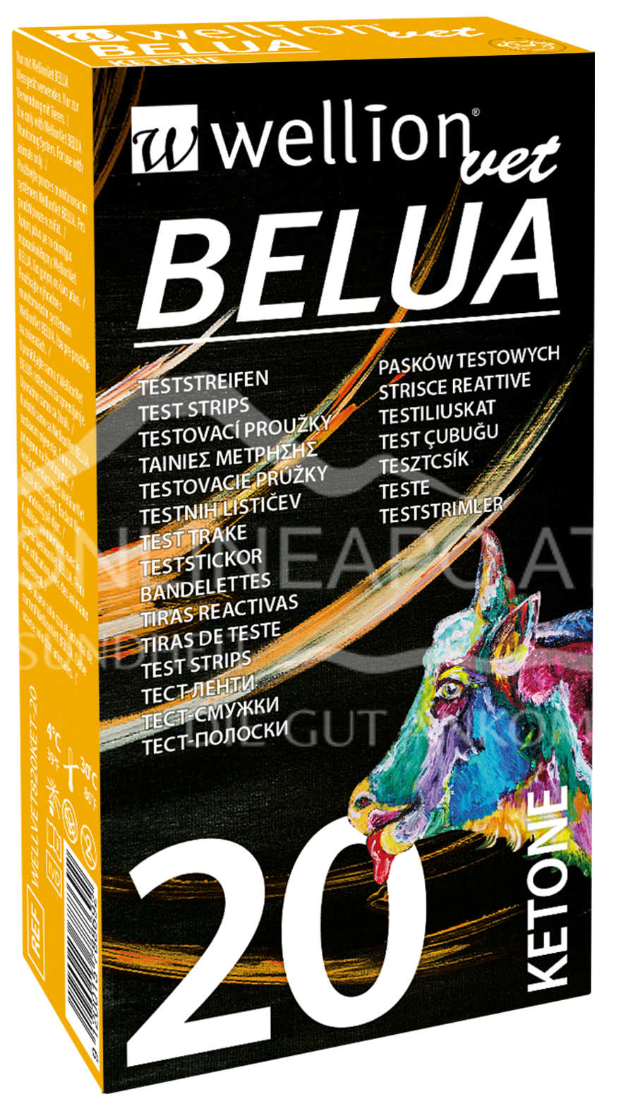 WellionVet® BELUA Ketonteststreifen Kühe