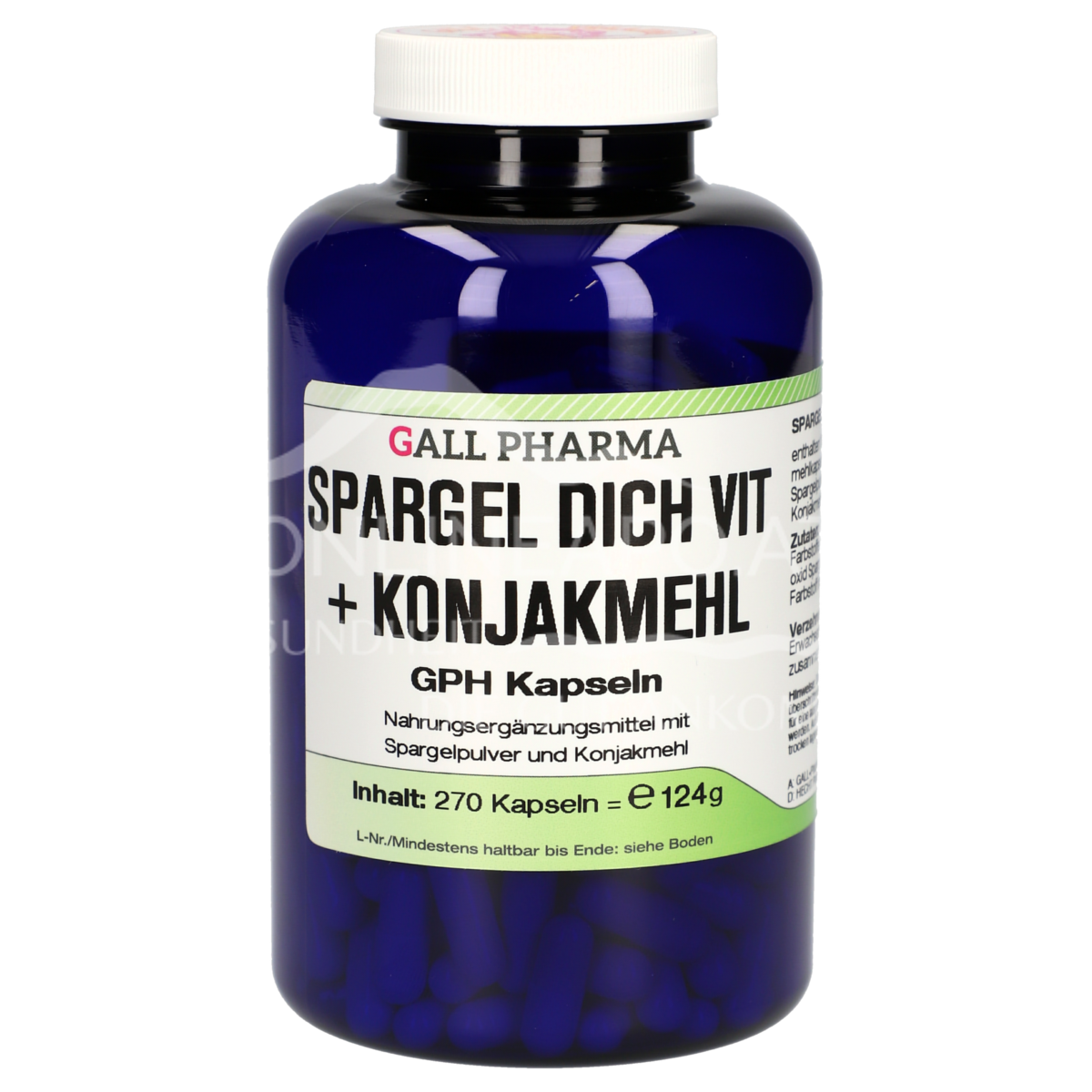 Gall Pharma Spargel Dich Vit + Konjak-Mehl Kapseln