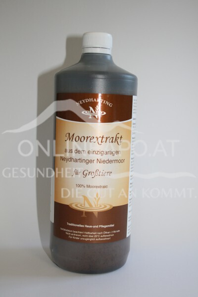 Moorextrakt Großtiere