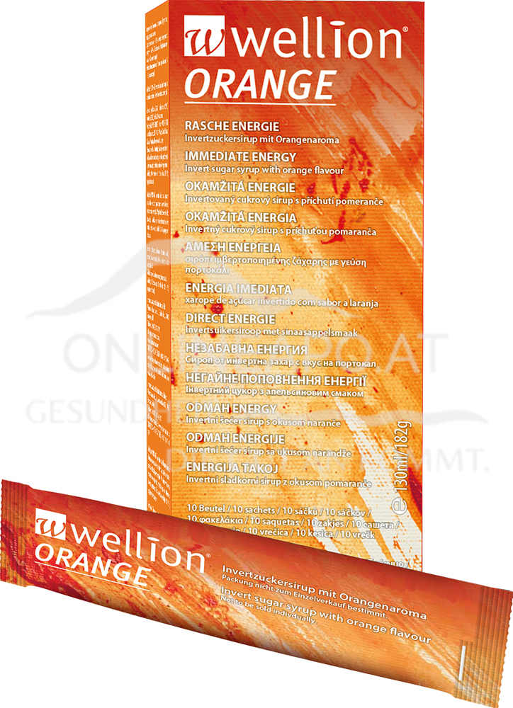 Wellion® ORANGE Invertzuckersirup 10x13ml