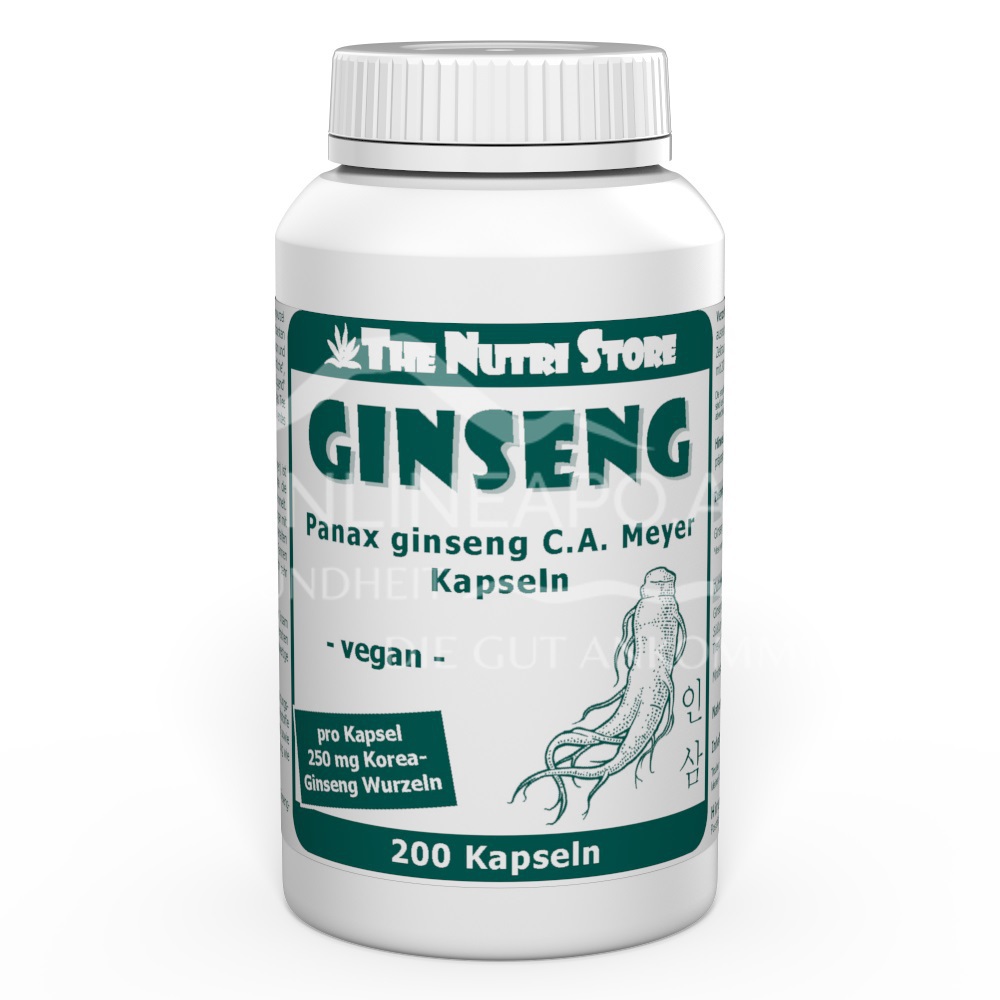 The Nutri Store Ginseng Kapseln