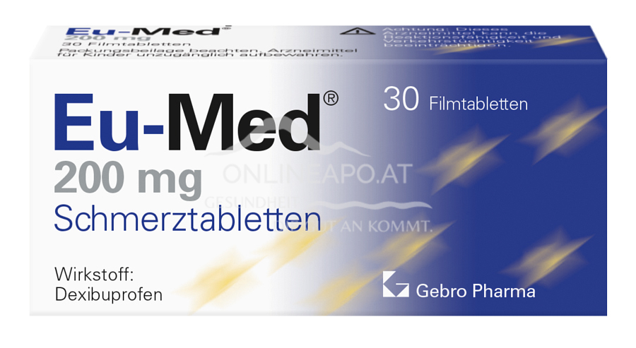 Eu-Med® 200mg Schmerztabletten