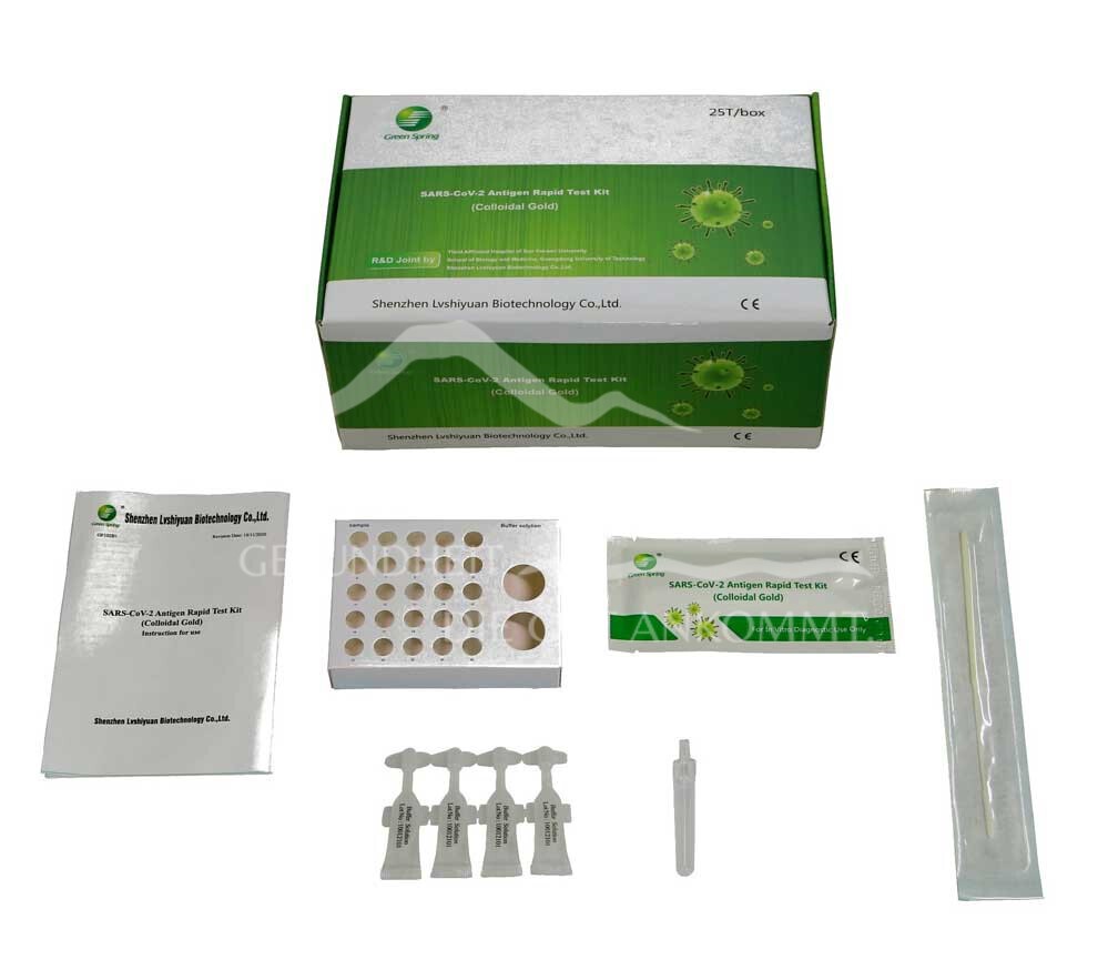Green Spring® SARS-CoV-2 Antigen-Schnelltest-Set 4 in 1