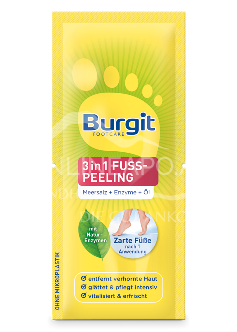 Burgit Footcare 3in1 Fußpeeling