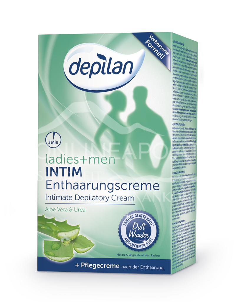 depilan Ladies + Men INTIM Enthaarungscreme