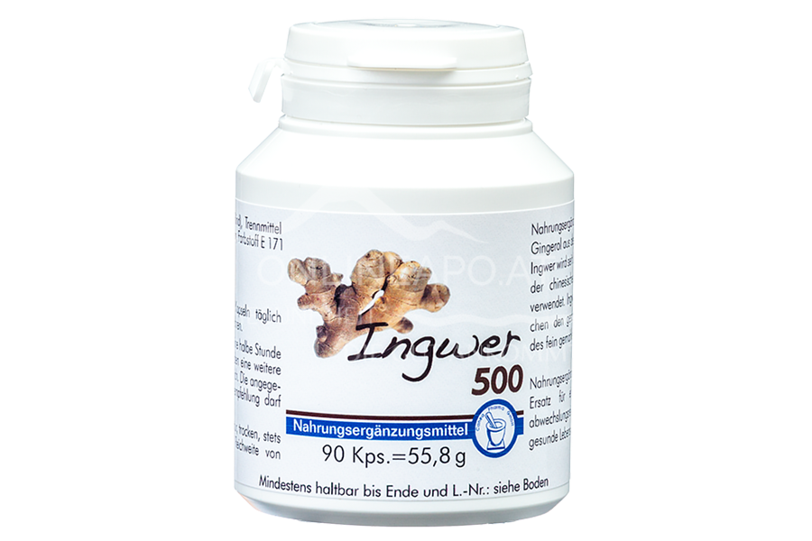 Canea Ingwer 500 Kapseln
