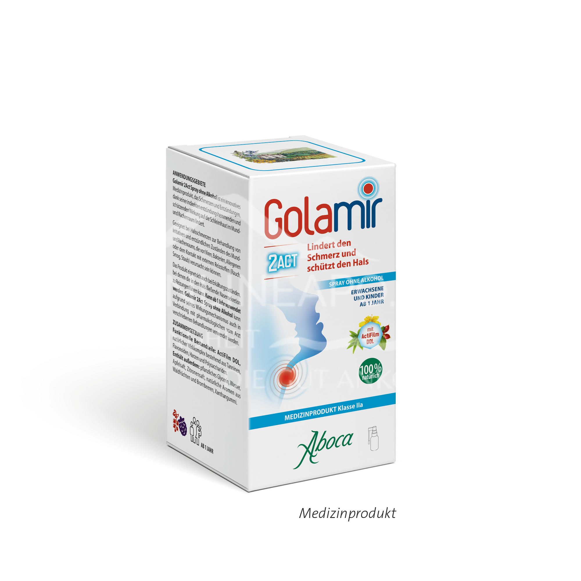 Aboca Golamir 2Act Spray (ohne Alkohol)