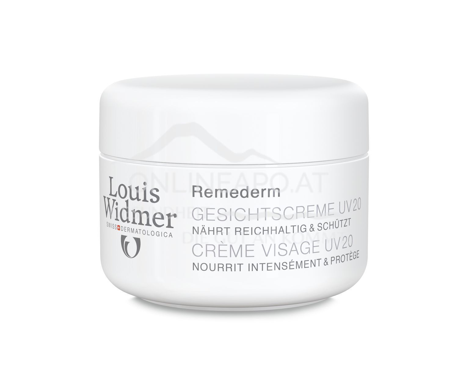 Louis Widmer Remederm Gesichtscreme UV 20