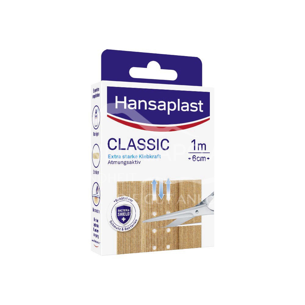 Hansaplast Classic Pflaster 6cm x 1m