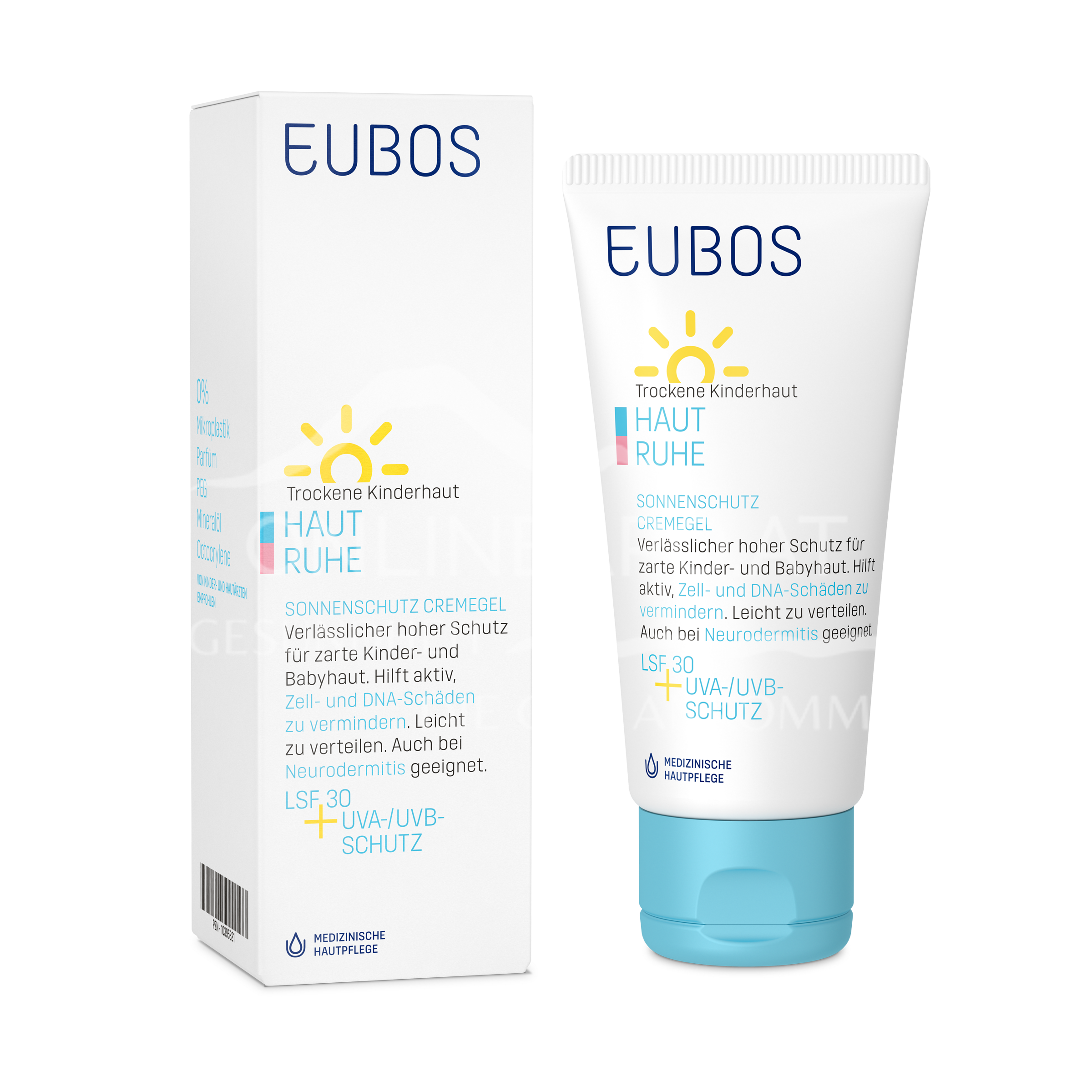 Eubos HAUT RUHE SONNENSCHUTZ CREMEGEL LSF 30 + UVA