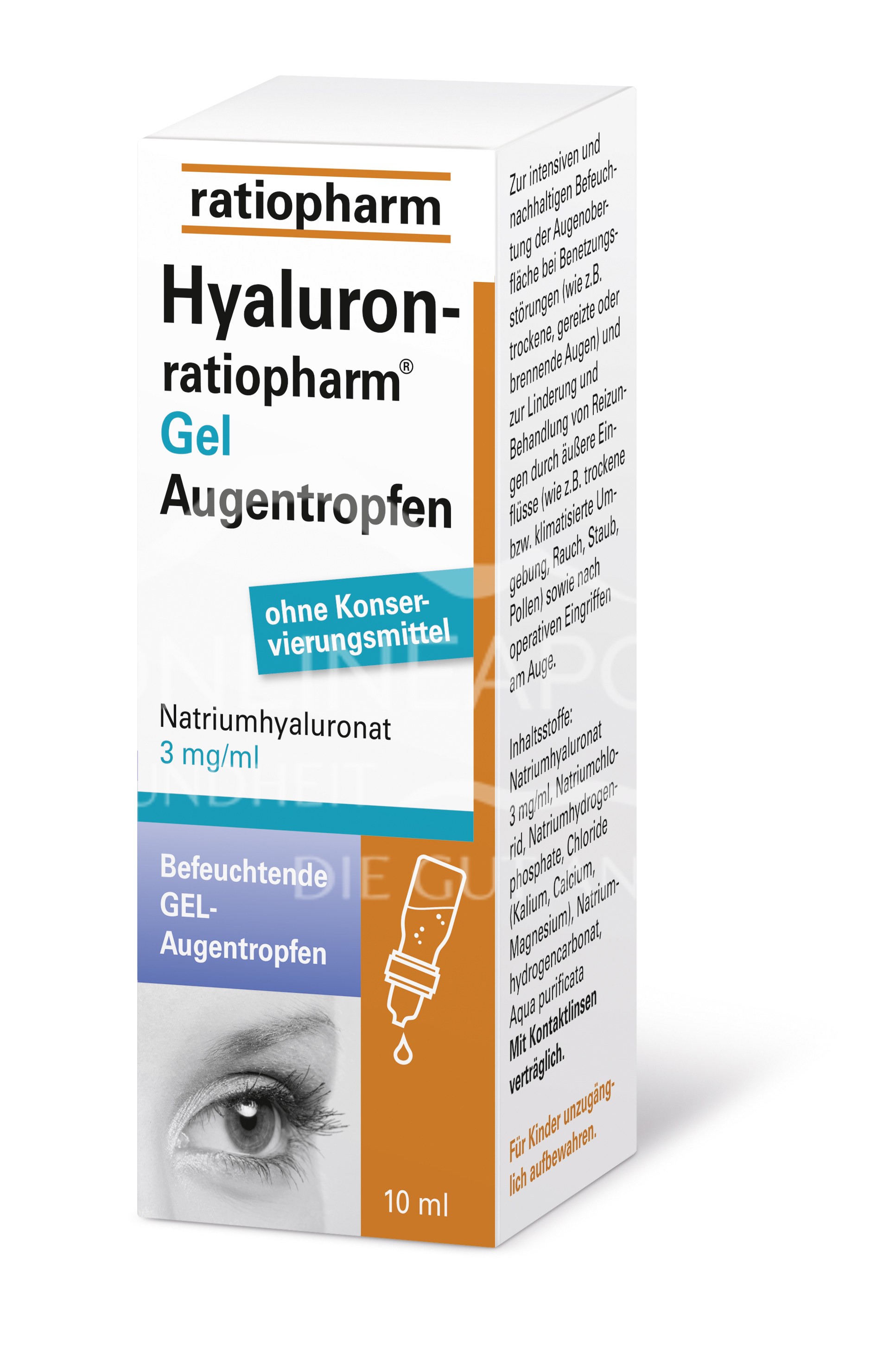 Hyaluron-ratiopharm® Gel Augentropfen
