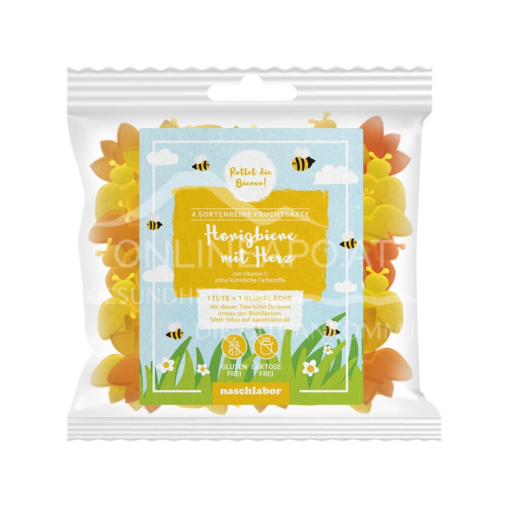 Apofit Naschlabor Fruchtgummi Biene mit Herz