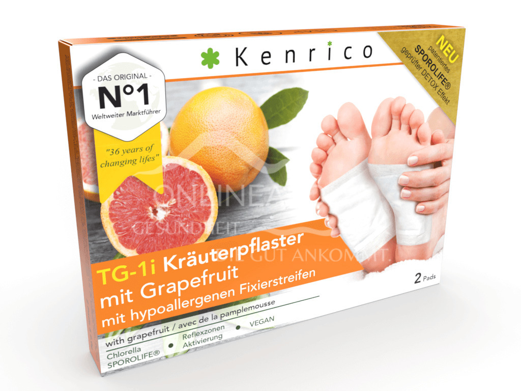 Kenrico TG-1i Kräuterpflaster mit Grapefruit
