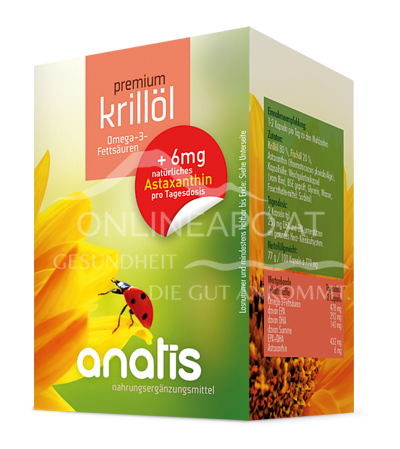 anatis Krillöl premium Kapseln