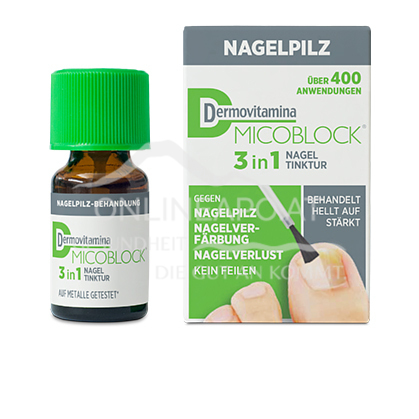 Dermovitamina Micoblock 3in1 Nagel-Tinktur