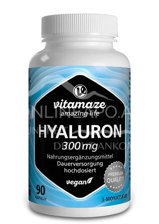 Vitamaze Hyaluronsäure 300 mg Kapseln