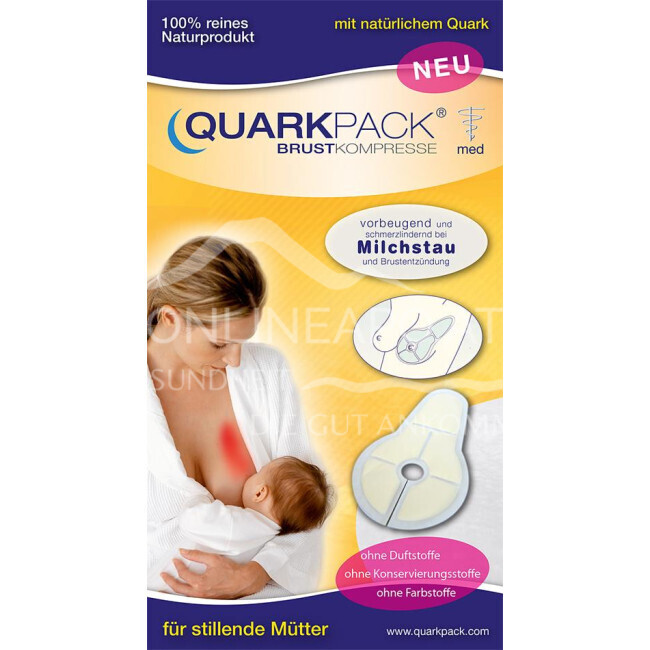 Quarkpack Brustkompressen