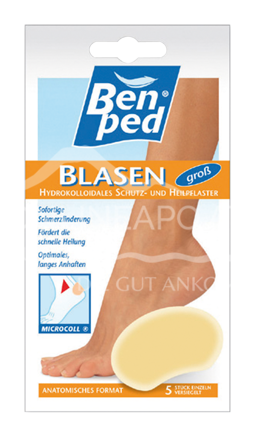 Ben ped Blasenpflaster 48 x 17 mm & 58 x 23 mm