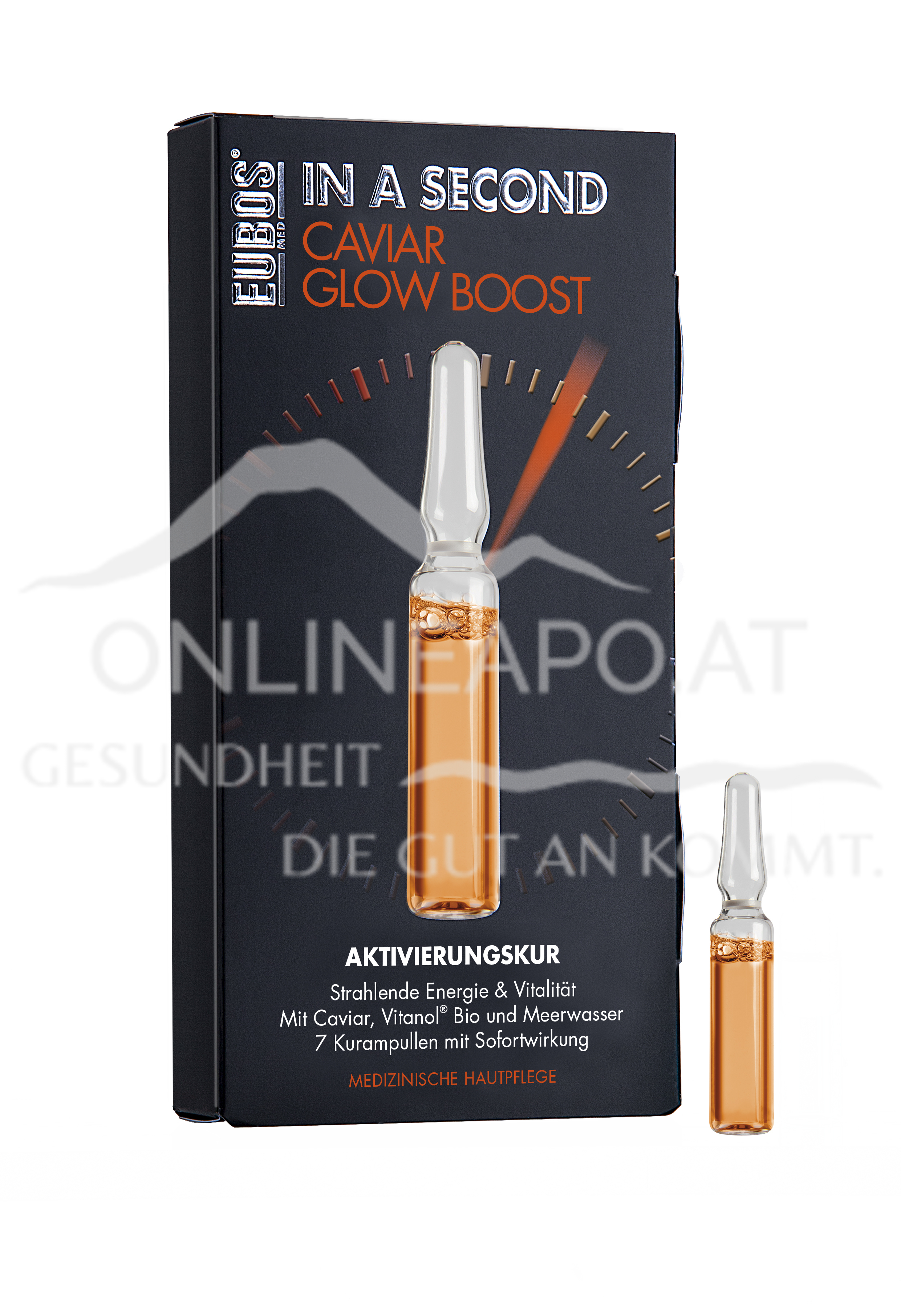 Eubos AKTIVIERUNGSKUR CAVIAR GLOW BOOST Ampullen