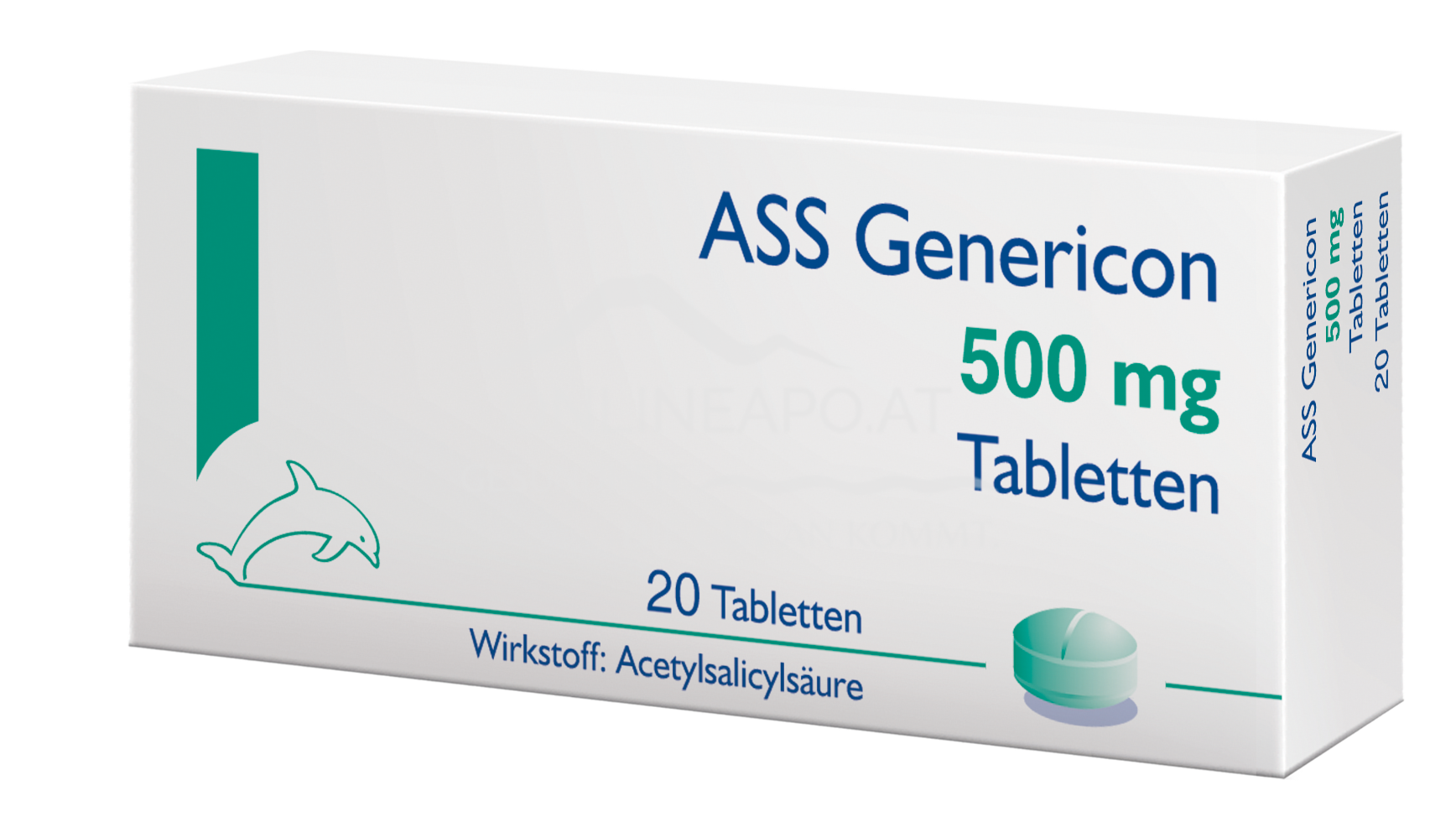 ASS Genericon  500 mg Tabletten