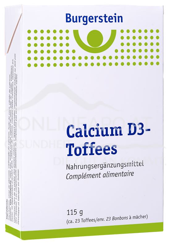 Burgerstein Calcium D3 Toffees