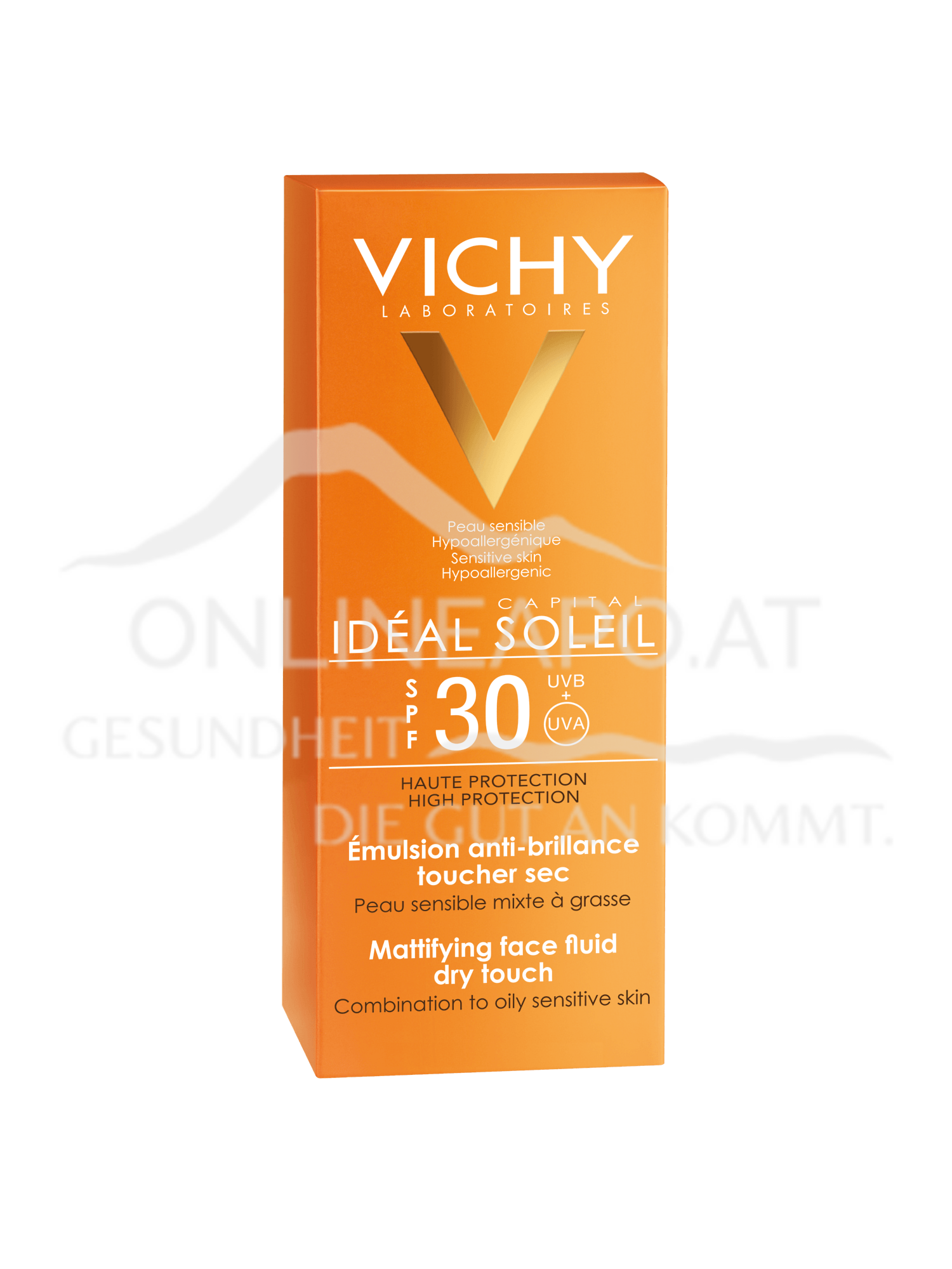 VICHY Ideal Soleil Mattierendes Sonnen-Fluid für Gesicht LSF 30
