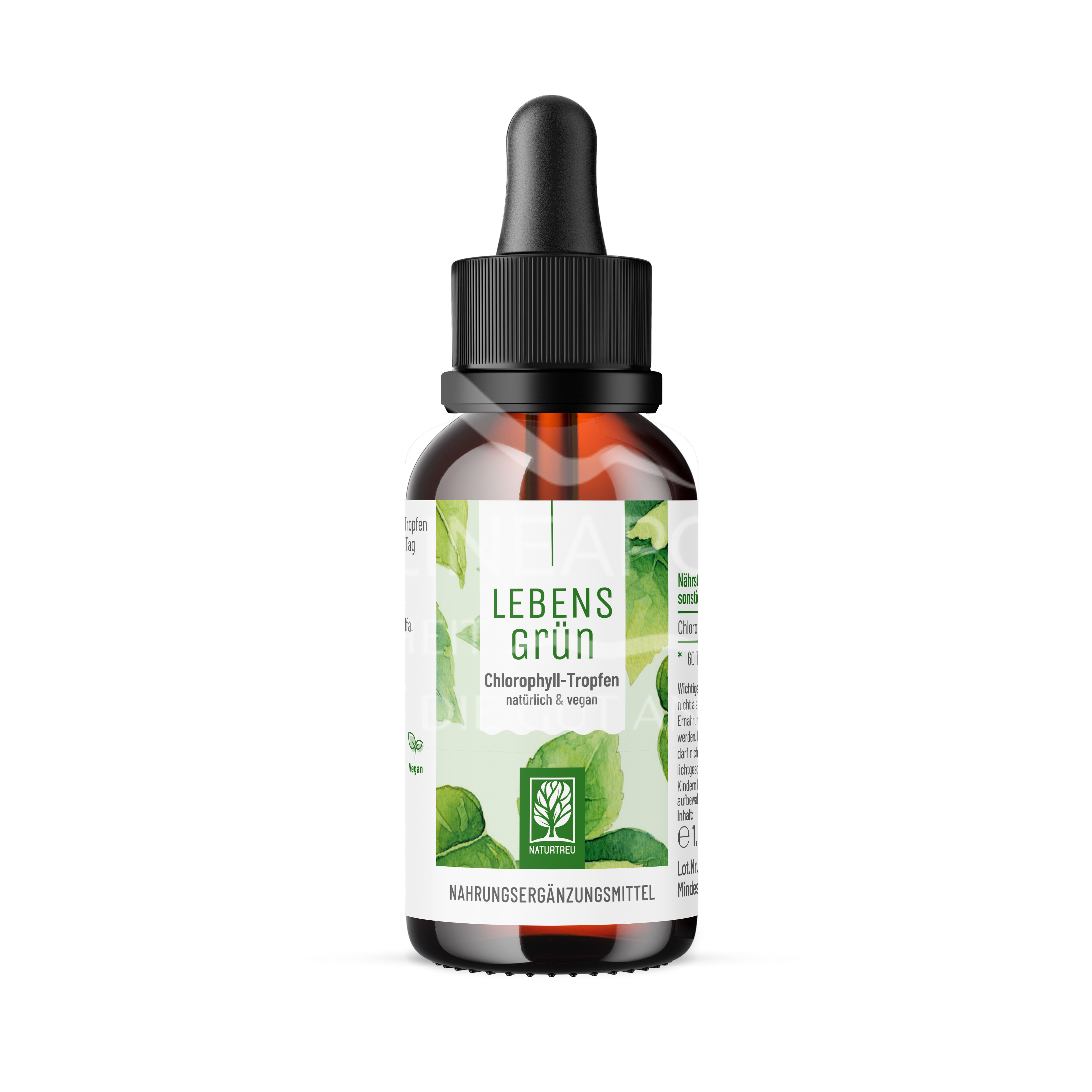 Naturtreu Lebensgrün Chlorophyll Tropfen