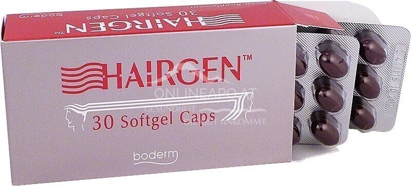 Boderm HAIRGEN™ Softgel caps