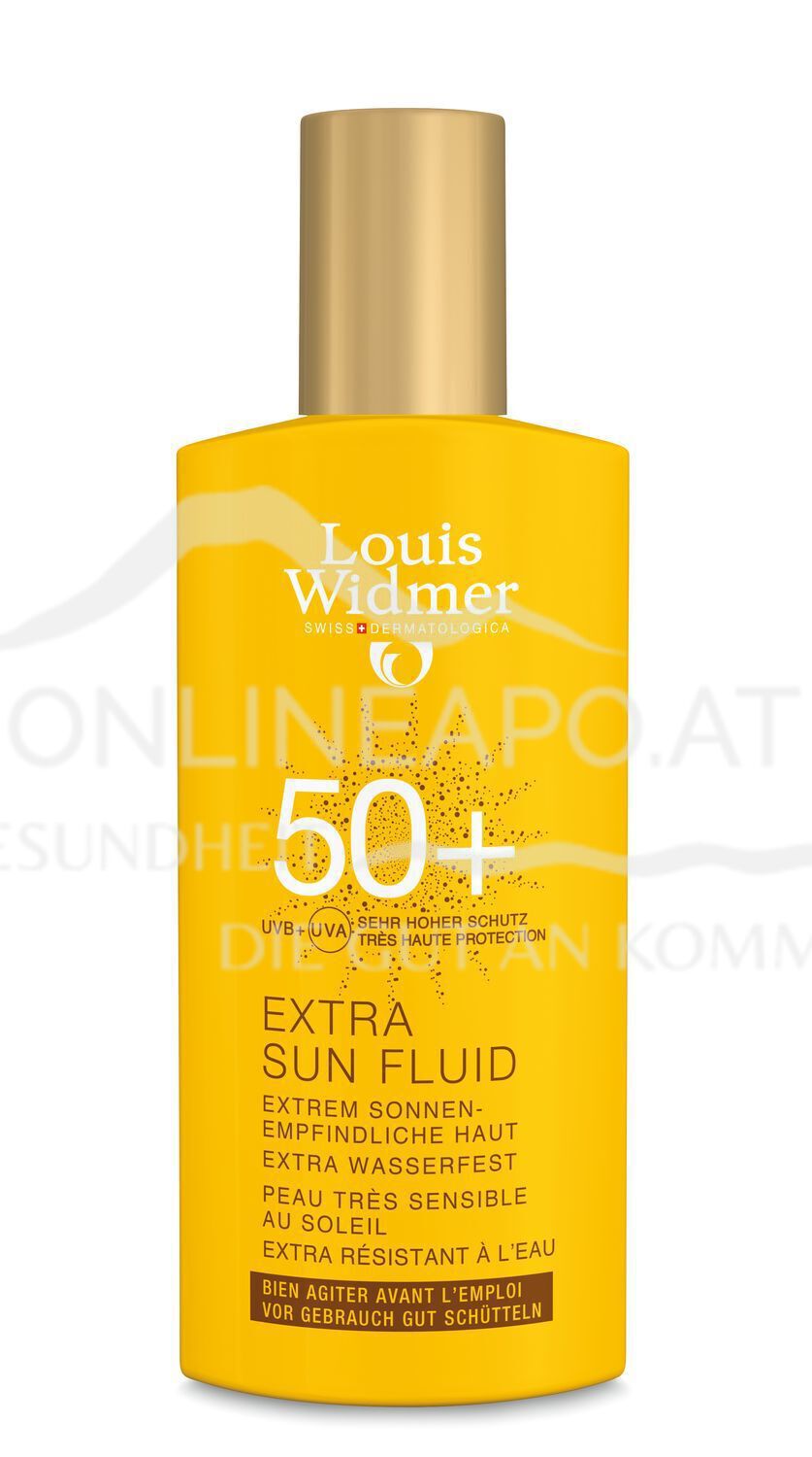 Louis Widmer Extra Sun Fluid 50+ ohne Parfüm
