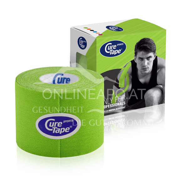 CureTape® Sports Kinesiotape Lime 5 cm x 5 m