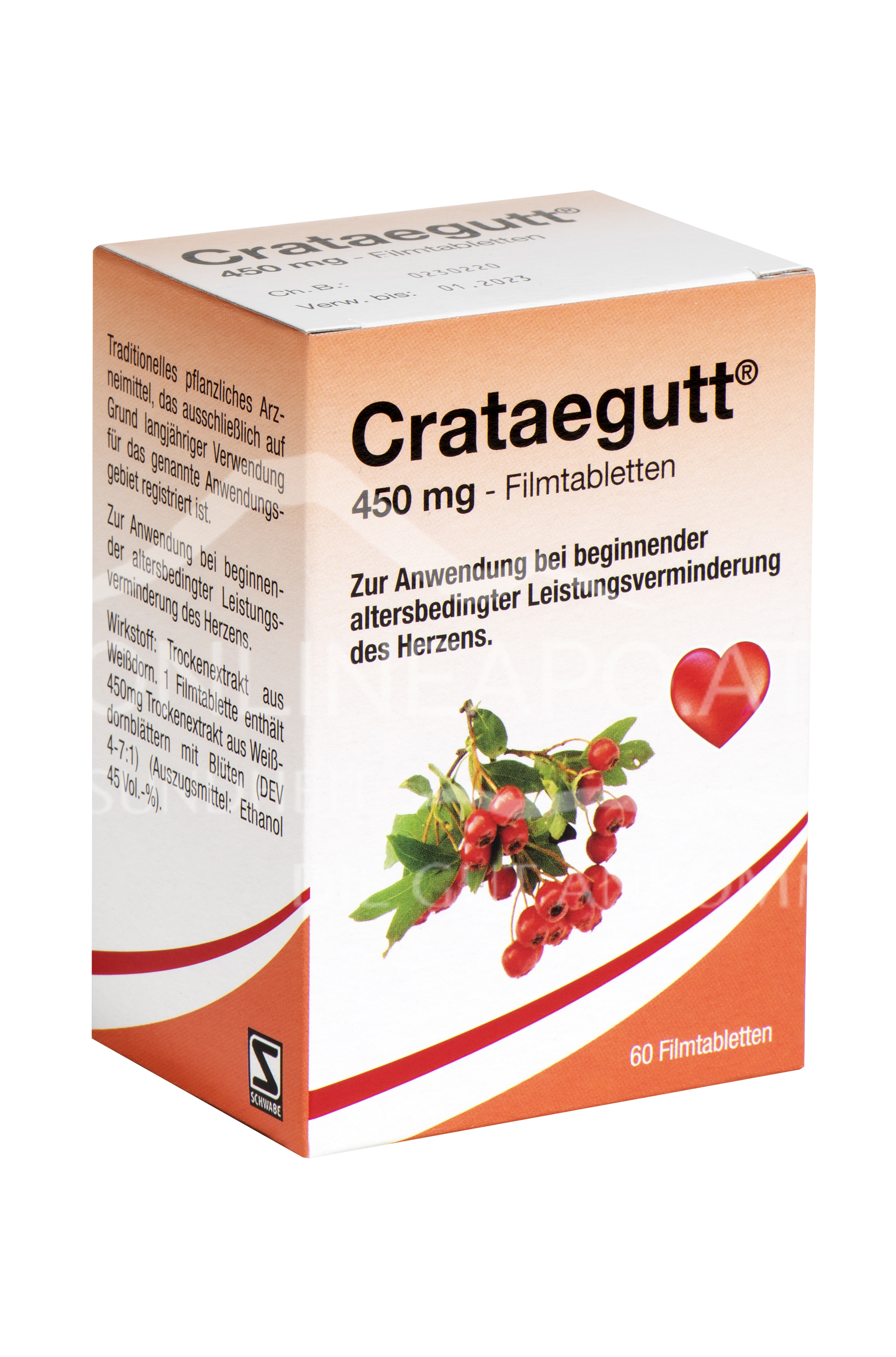 Crataegutt® 450 mg Filmtabletten