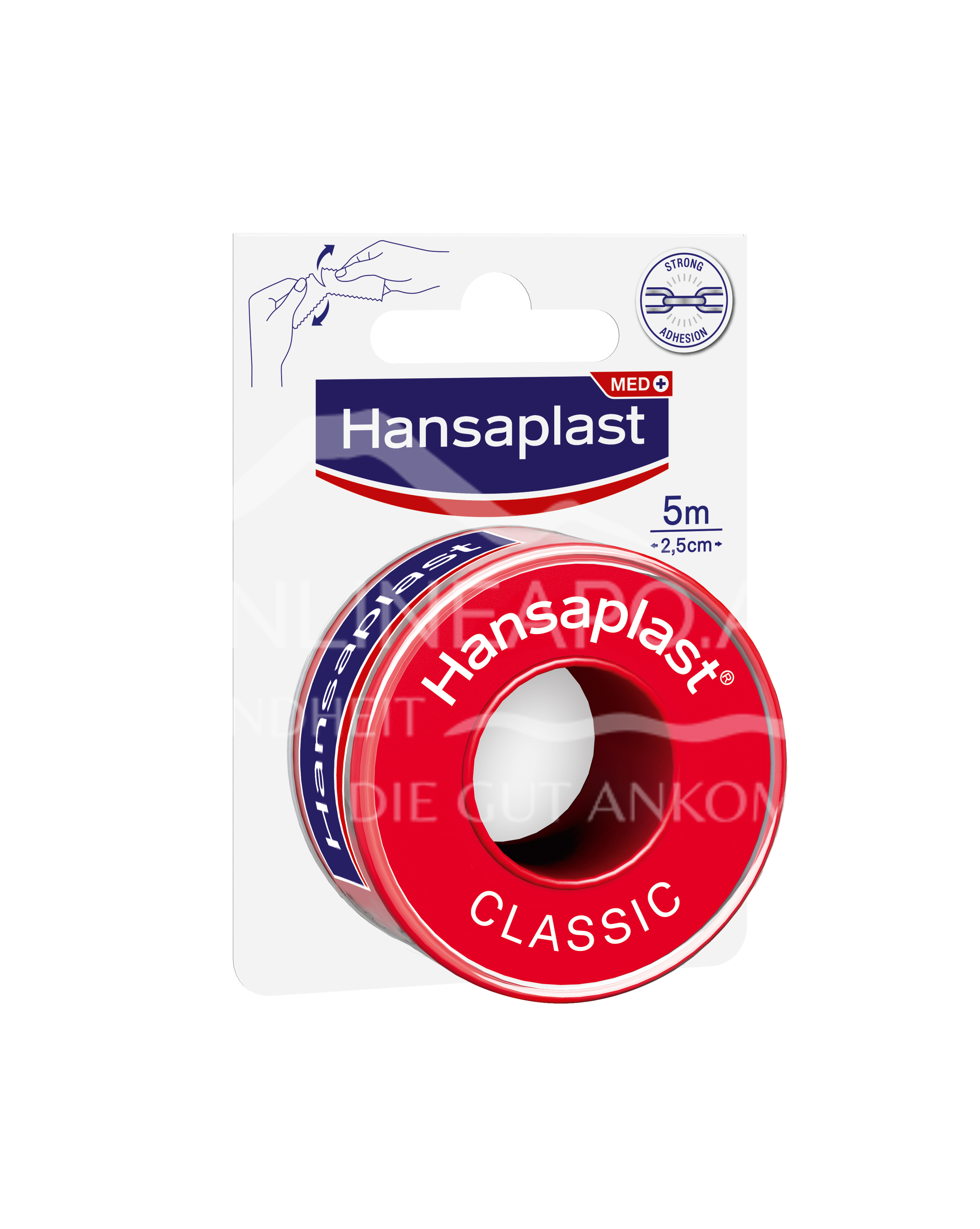 Hansaplast Fixierpflaster Classic 2,5cm x 5m