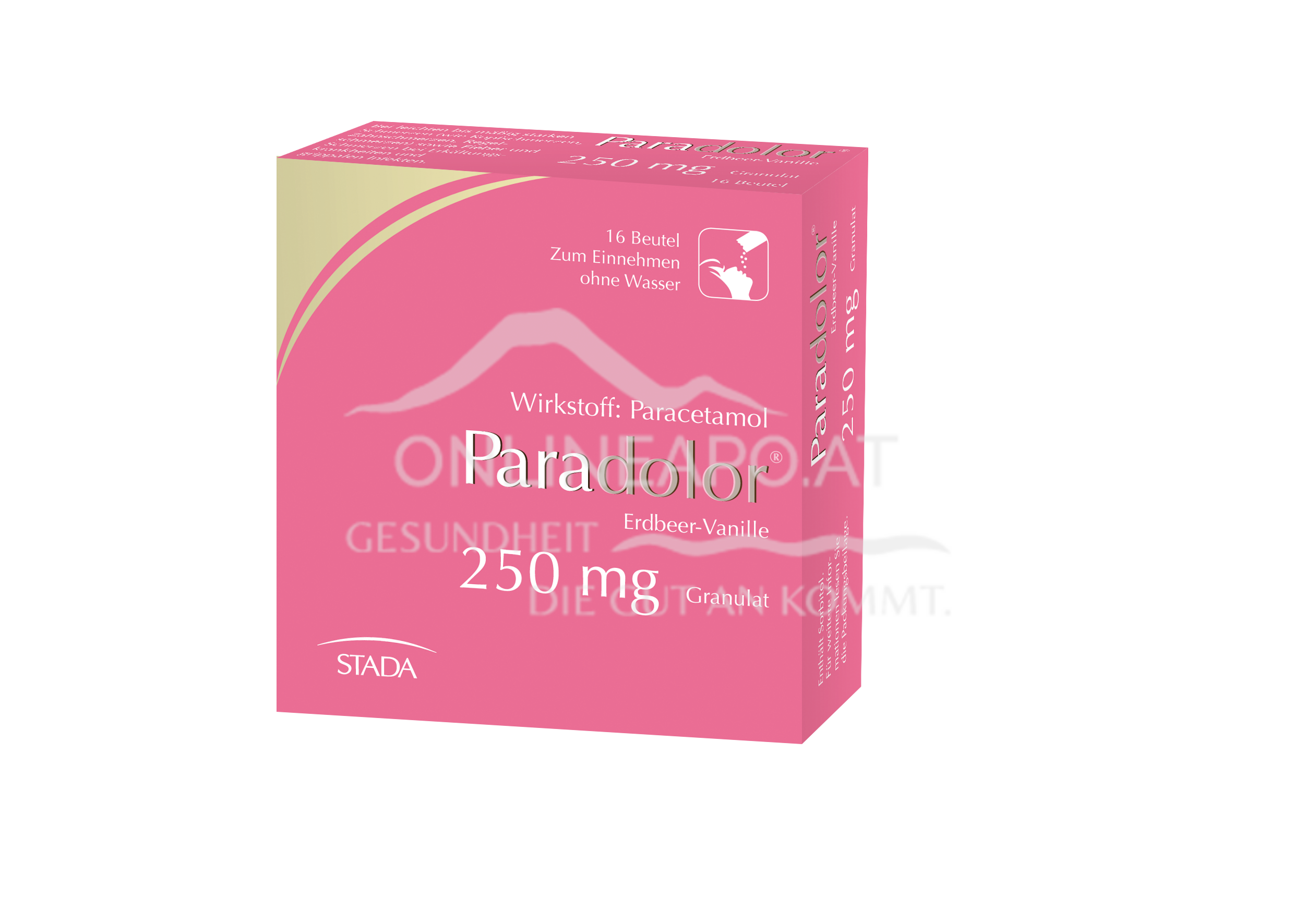 Paradolor® Erdbeer/Vanille 250 mg Granulat