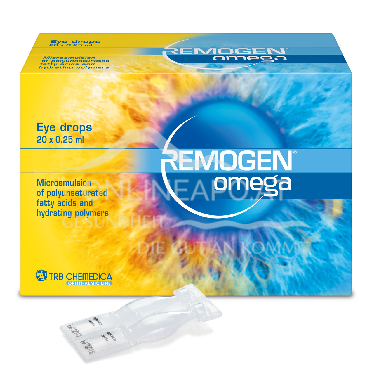 Remogen® Omega Einmalaugentropfen 20x0,25ml