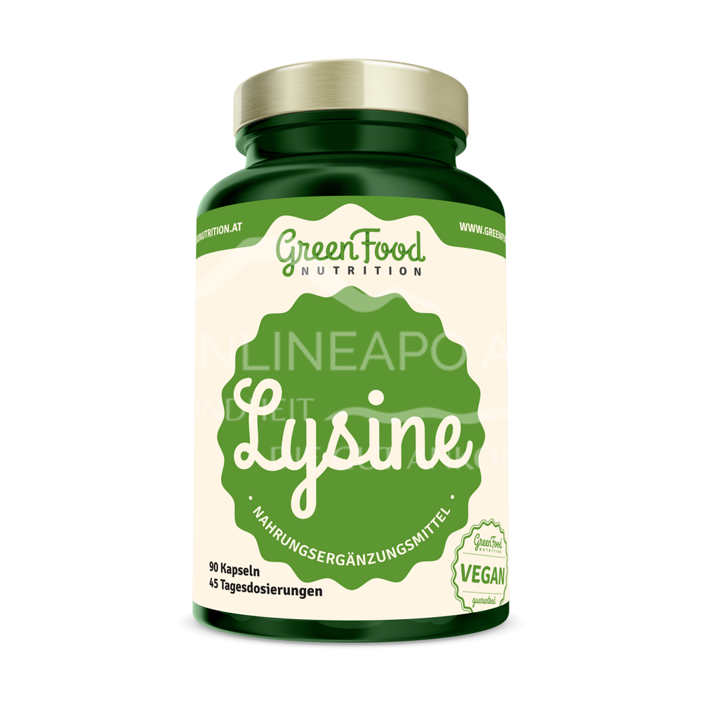 GreenFood Nutrition Lysin Kapseln