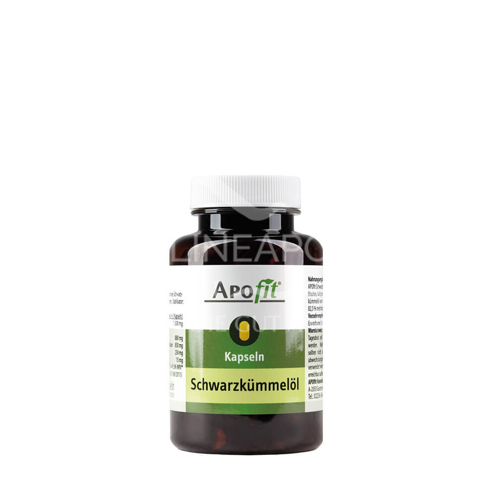APOfit Schwarzkümmelöl 500 mg Kapseln