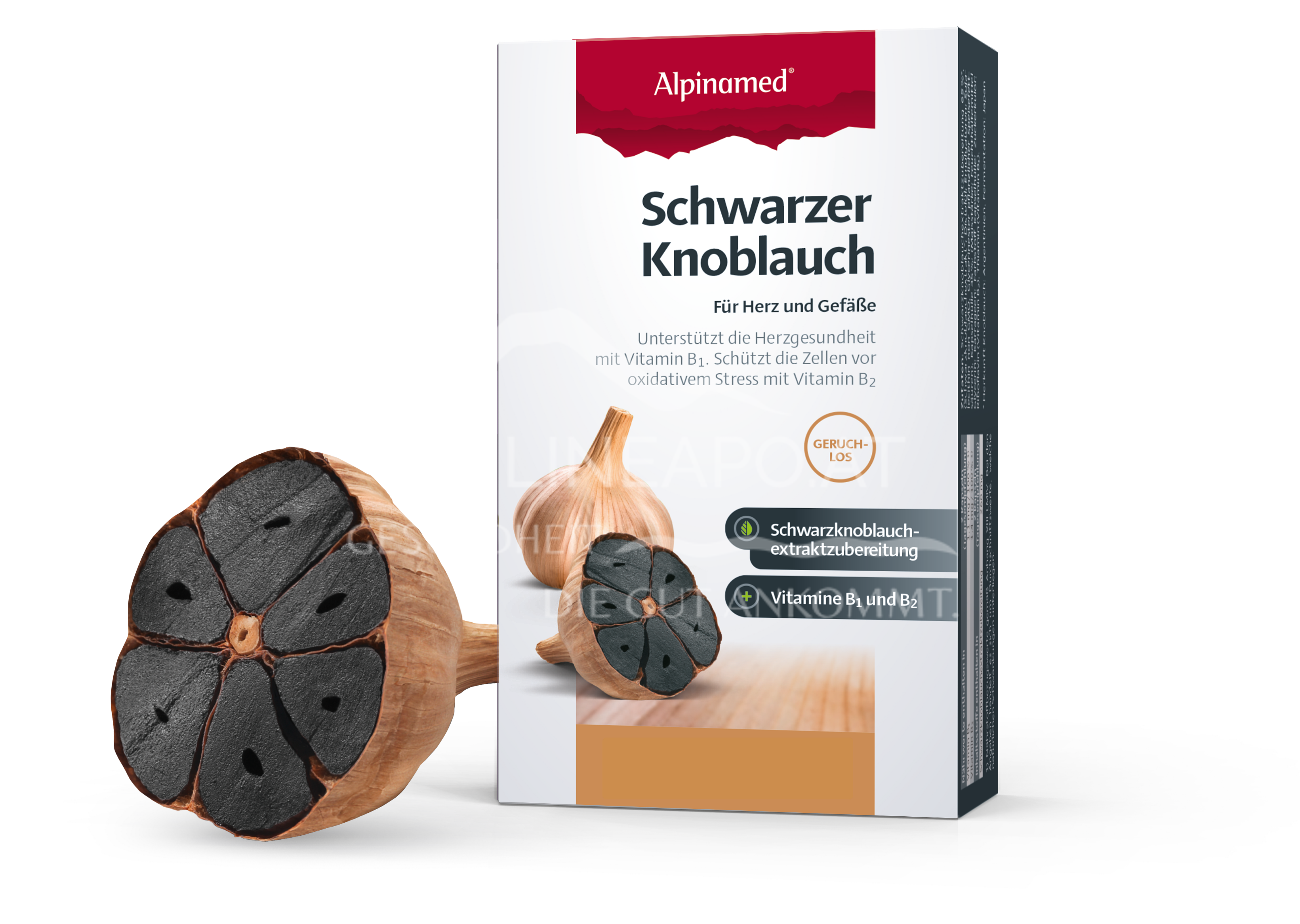 Alpinamed® Schwarzer Knoblauch vegan Kapseln
