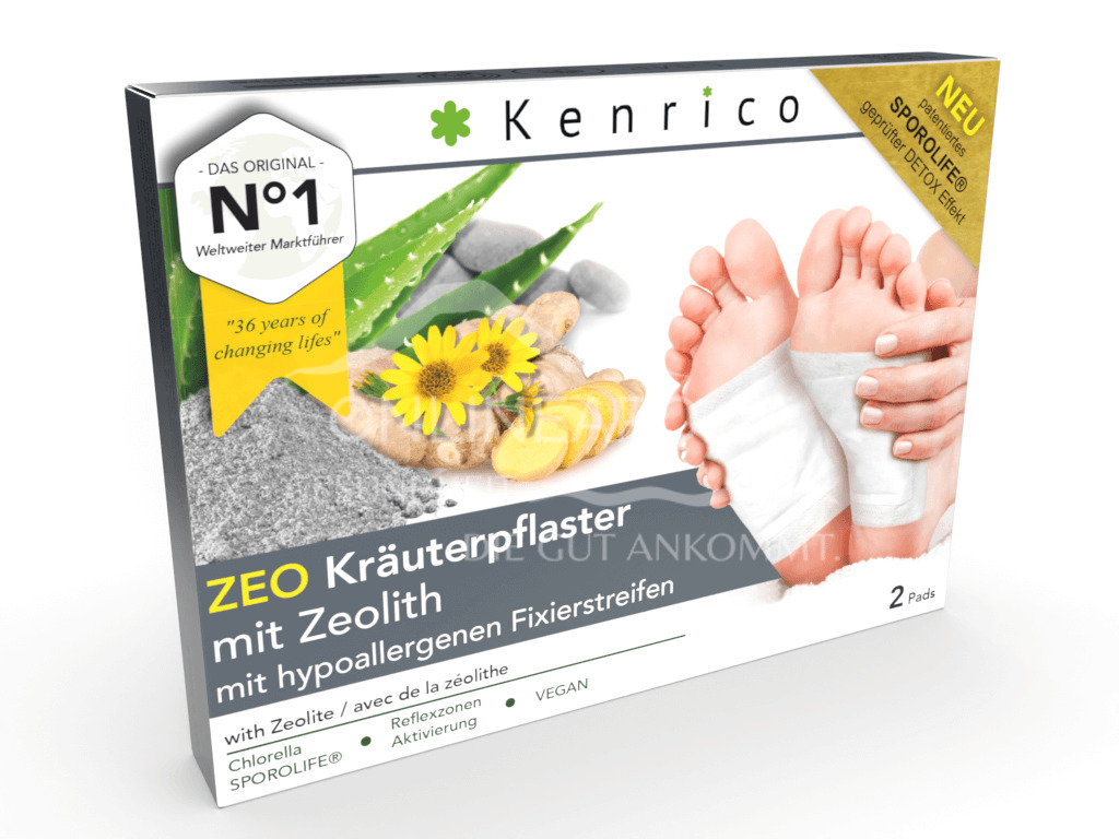 Kenrico Zeo Kräuterpflaster mit Zeolith