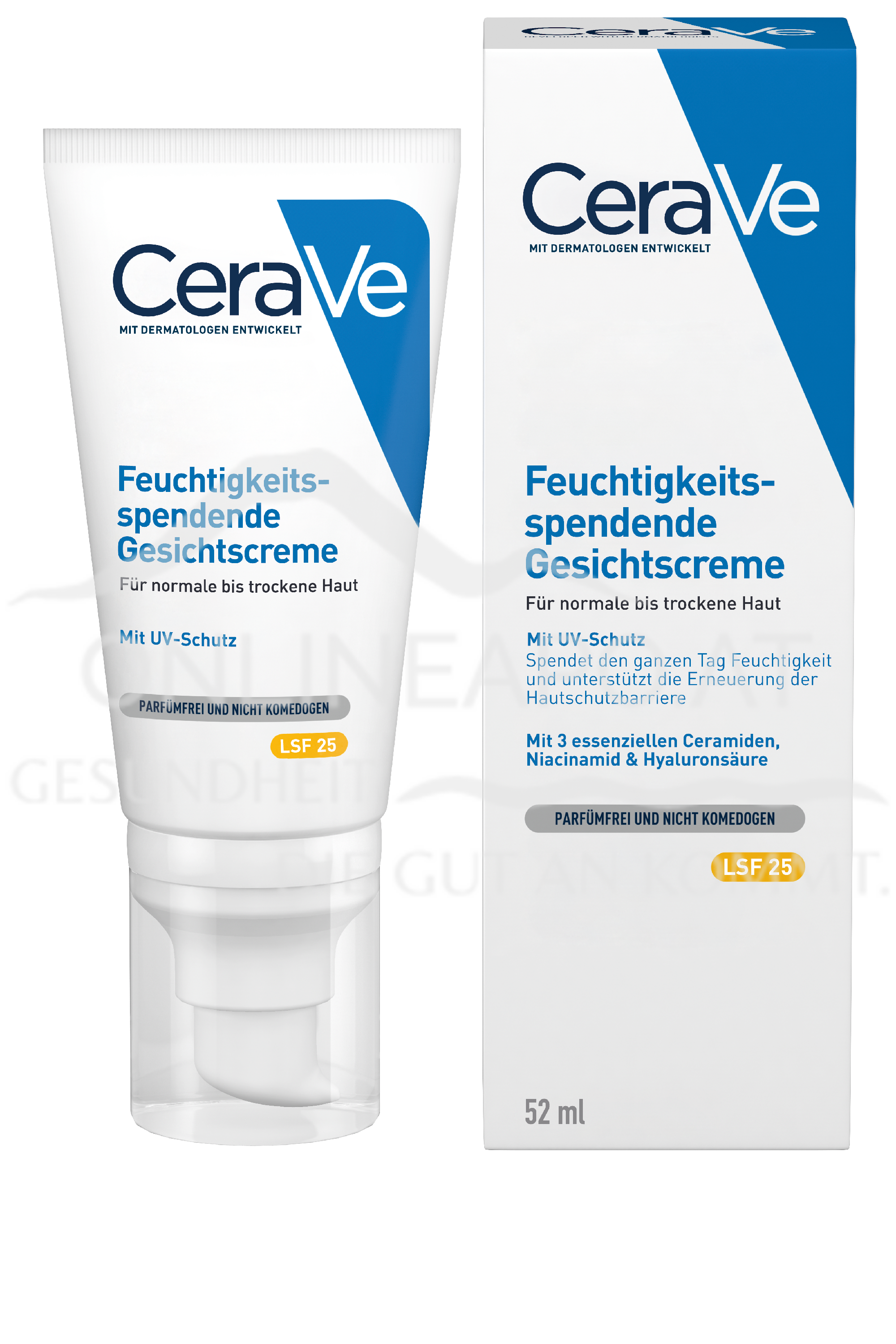 CeraVe Feuchtigkeitsspendende Gesichtscreme (LSF 25)
