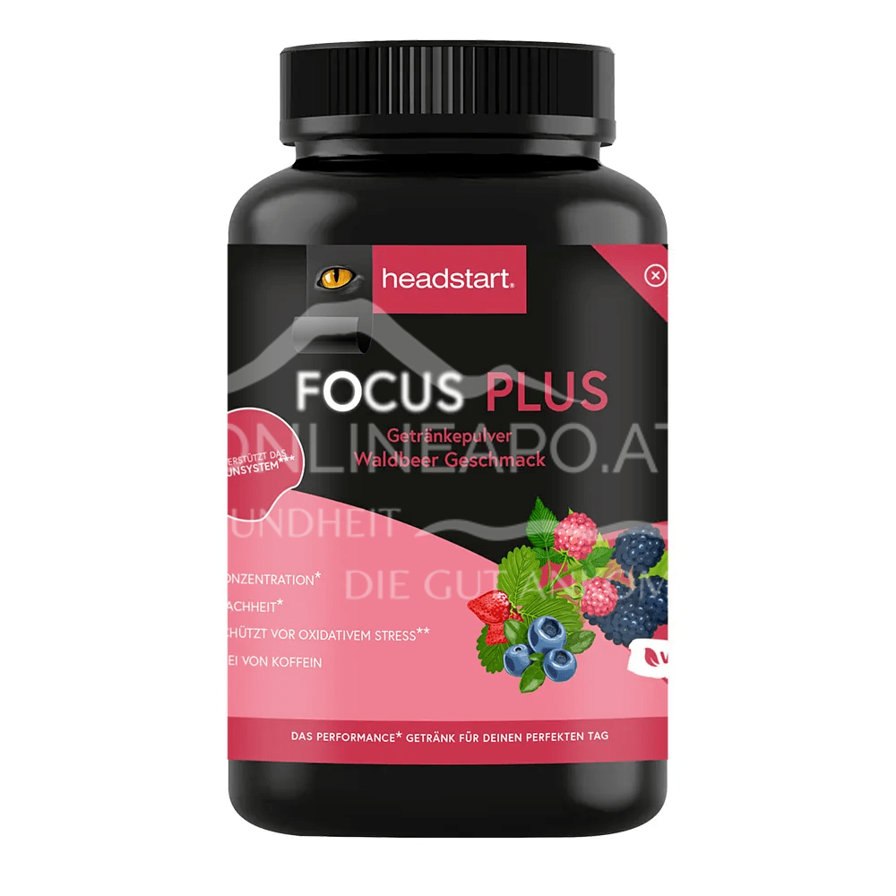 headstart FOCUS PLUS Getränkepulver Waldbeer