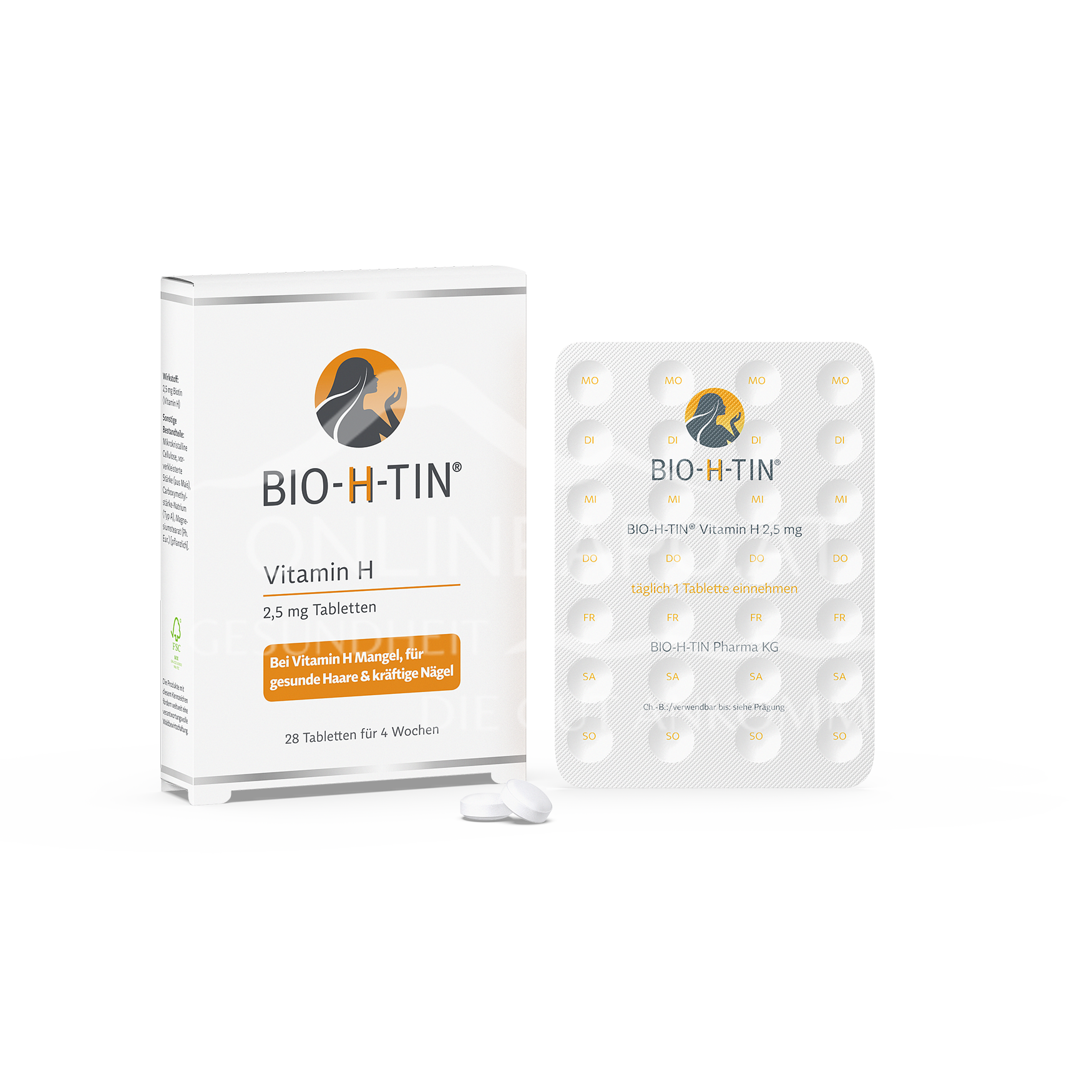 BIO-H-TIN® Vitamin H 2,5mg Tabletten 