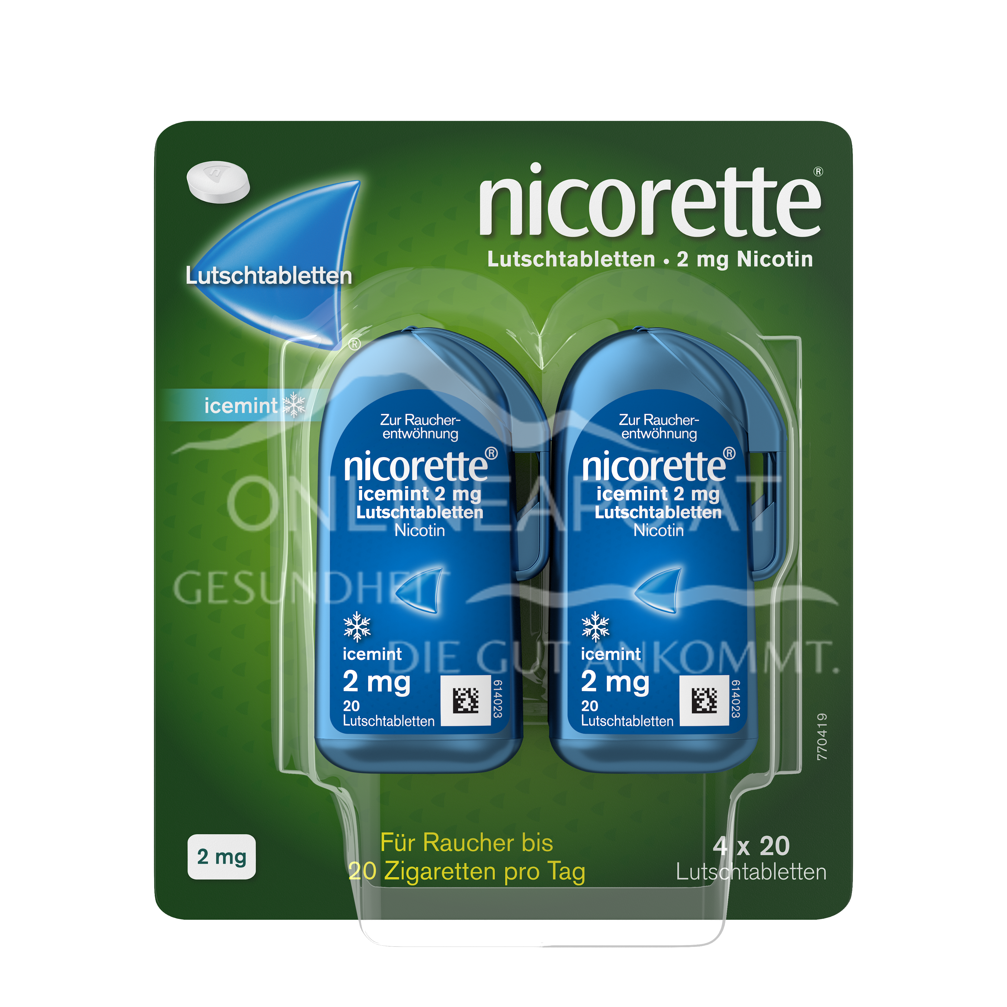 Nicorette Icemint 2 mg Lutschtabletten