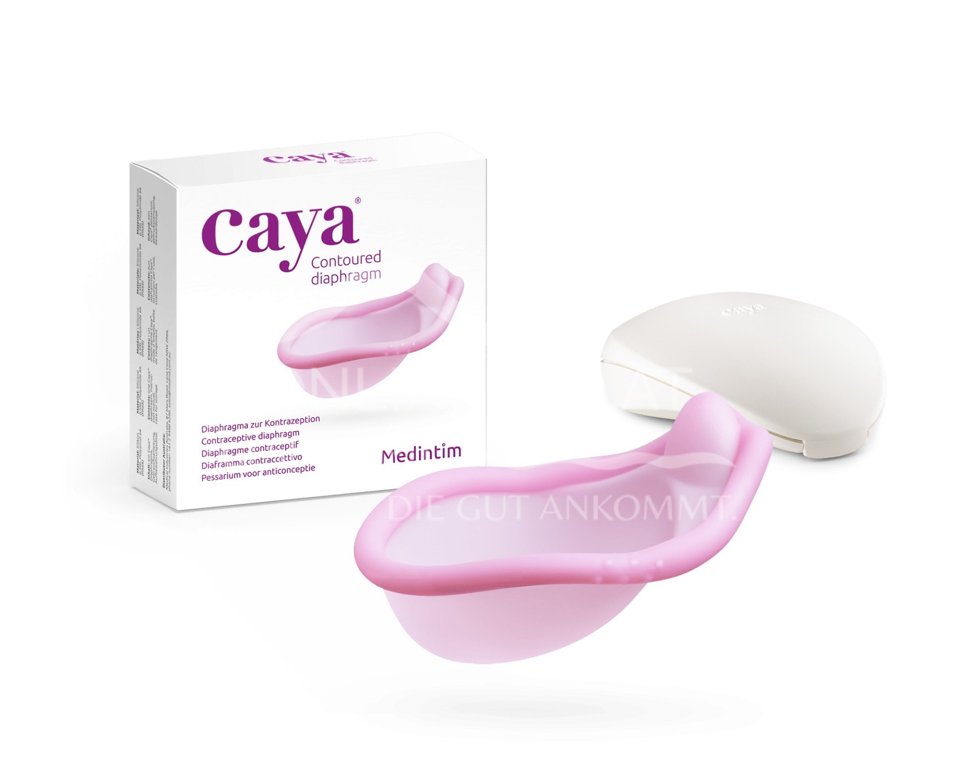 CAYA Diaphragma mit Aufbewahrungsbox