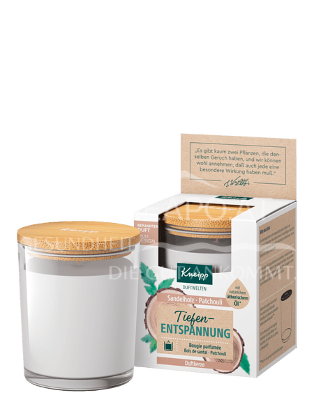 Kneipp Duftkerze Tiefenentspannung Sandelholz-Patchouli