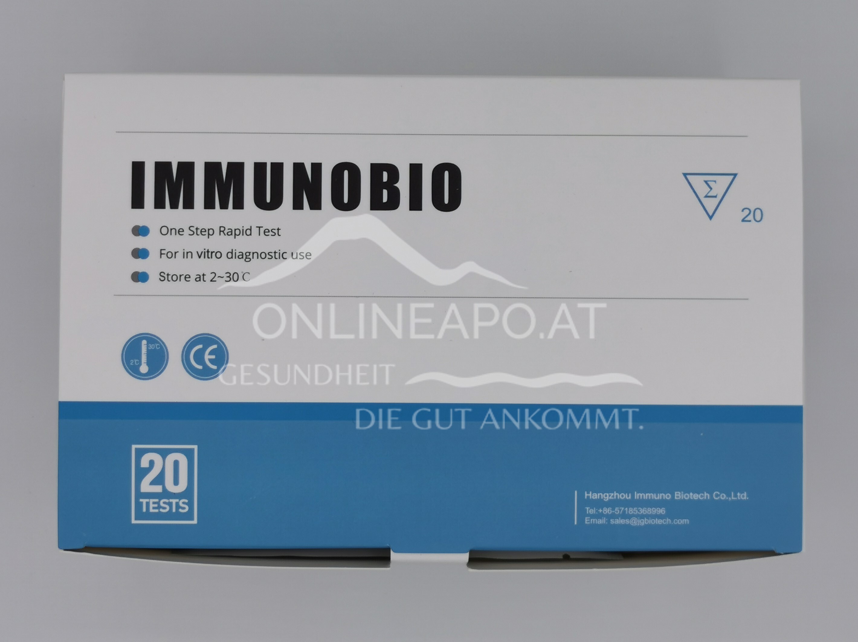 Immunobio SARS-CoV-2 Antigen Schnelltest 4 in 1