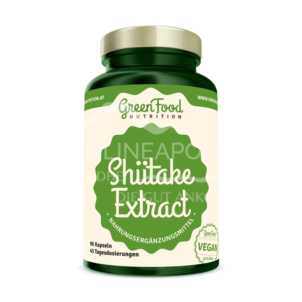 GreenFood Nutrition Shiitake-Extrakt Kapseln