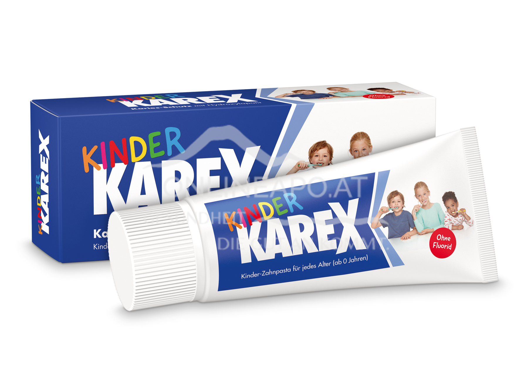 Karex Kinder Zahnpasta ohne Fluorid