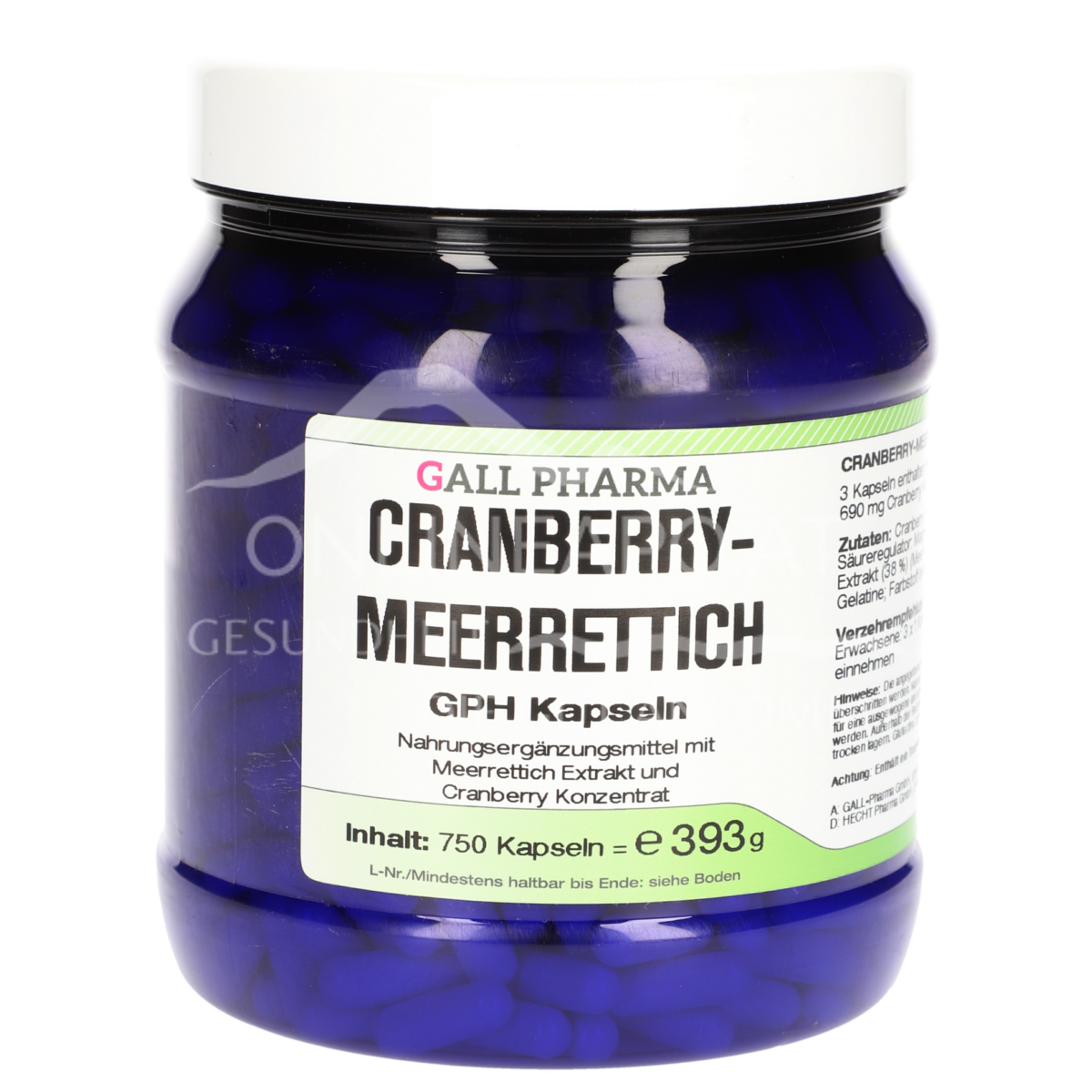 Gall Pharma Cranberry-Meerrettich Kapseln