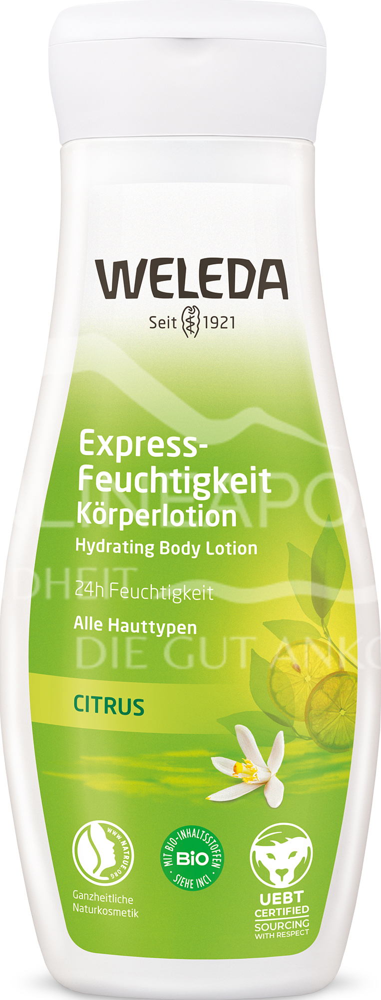 Weleda Express-Feuchtigkeit Körperlotion Citrus